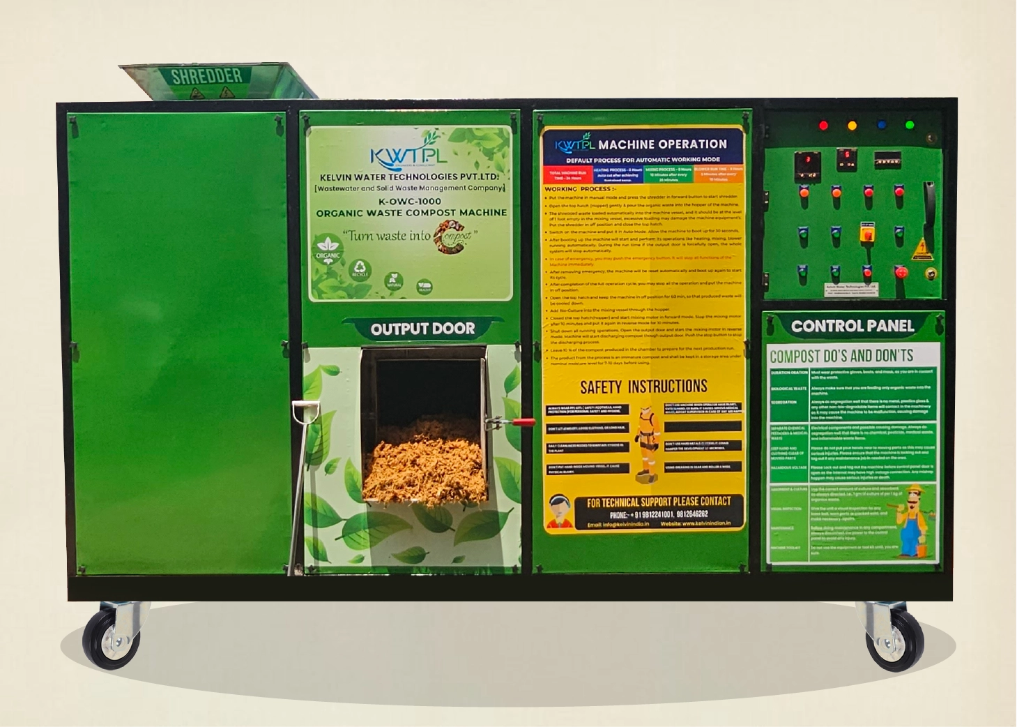  Organic Waste Composter